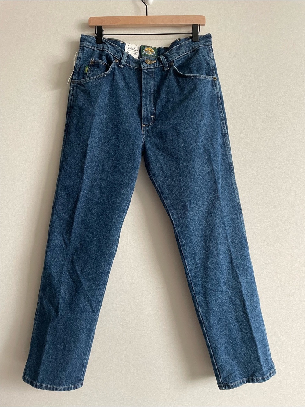 Cabelas Roughneck Traditional Fit Jeans western workwear 34x30